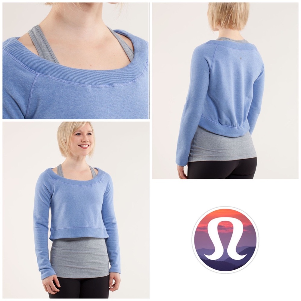 Lululemon Good Karma Crop Pullover